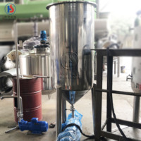 Cuve de mélange mobile avec homogénéisateur pour la production de lotion, shampoing, crème cosmétique et savon liquide