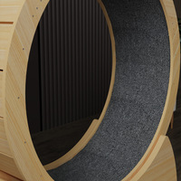 Rouleau de course silencieux en bois pour chat, durable et écologique, pour l'exercice et le jeu