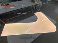 A1 Vente Flash Panneau LED RGB à Haute Luminosité Approuvé CE/ROHS pour Panneau Lumineux LED à Éclairage Latéral