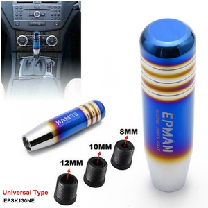 EPMAN - Pomo de Cambio Manual Universal de Aluminio Azul Quemado de 13 cm y 5/6 Velocidades para BMW M2 M3 M4 Serie 3 M340i F30 G20 EPSK130NE - Product Image 2