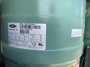 Compresseur <span class=keywords><strong>vortex</strong></span> semi-fermé GSD80295VAB431 GSD60182VAB412 GSD8035VAB41 GSD80295 VAB612 GSD80485VAB612 R410A Prix d'usine - Product Image 5