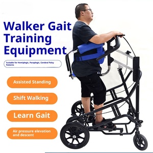 Medical Grade Walking Aid Standing <strong>Gait</strong> Training Rehabilitation Device Bathroom Height Adjustable Wheelchair Assisted Equipment - Product Image 2
