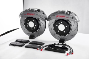 Kit de freinage avant ICOOH avec étriers à 6 pistons et disques de 410x36mm pour F85 X5M F86 X6M - Product Image 2