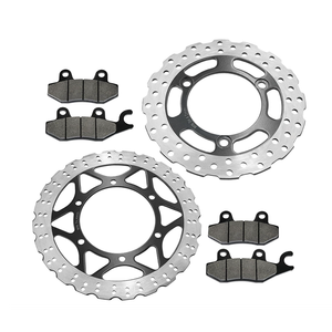 Disco de Freno Delantero y Trasero para Motocicleta de Alta Resistencia, Rotor de Freno para <span class=keywords><strong>Ninja</strong></span> <span class=keywords><strong>250R</strong></span> ER250 Z250 EX250 - Product Image 1