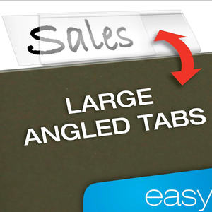 Tiêm đúc nhựa treo thư mục tập tin nhãn Tab chèn cho tổ chức treo thư mục - Product Image 3