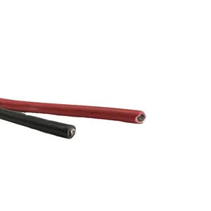 Guaina rossa in rame stagnato conduttore solare fotovoltaico pannello di estensione 6 mm2 cavo