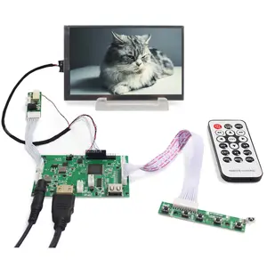 Lvds电缆6.5英寸小型液晶显示器6.5英寸触摸屏，带高清Mi Usb控制器板，支持视频图片文本回放