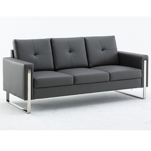 Divano da ufficio moderno in PU di vendita calda Set 1 + <span class=keywords><strong>2</strong></span> + 3 posti di alta qualità - Product Image 3