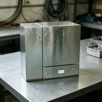 Armoire de comptage métallique générale pour intérieur et extérieur, résistante à la corrosion, en acier inoxydable, boîte de distribution de puissance, indice de protection IP33