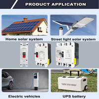 Disjoncteur Mccb CE 1P 2P 3P 4P 550V 1000V, Disjoncteur Solaire PV CC 80A 100A 150A 160A 200A 250A 400A