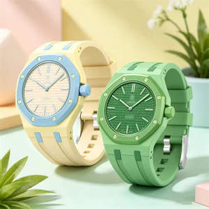 Correa <span class=keywords><strong>de</strong></span> <span class=keywords><strong>Reloj</strong></span> <span class=keywords><strong>de</strong></span> Repuesto a Prueba <span class=keywords><strong>de</strong></span> Agua con Caja para <span class=keywords><strong>Reloj</strong></span> <span class=keywords><strong>de</strong></span> Bolsillo Royal Pop <span class=keywords><strong>AP</strong></span>, Corona a las 3 en Punto y 12 en Punto - Product Image 5