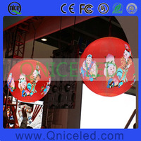Fabricante ShenZhen Pantalla de esfera LED Ángulo de visión de 360 grados Globo LED 0,2 m 0,3 m 0,5 M 1M 1,2 m 1,5 m 2M Diámetro Bola de video LED