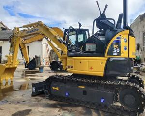 Excavadora Komatsu Usada, Miniexcavadora Komatsu PC20mr de 2 Toneladas, Cabina Abierta, en Buenas Condiciones, Disponible para la Venta - Product Image 4