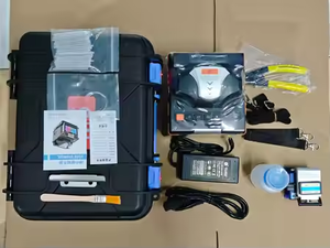 Oferta Especial Empalmadora de Fusión de Fibra Óptica M5 <span class=keywords><strong>con</strong></span> 6 Motores y Alineación de Núcleo de Fibra, Máquina de Empalme y Soldadora de Fibra Óptica - Product Image 4