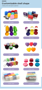 KT1028 Cartoon Flash Rubber <strong>Stamp</strong> with Key Chain Official Style Multi-color for Office Use on <strong>Clothes</strong> and Fabric - Product Image 2