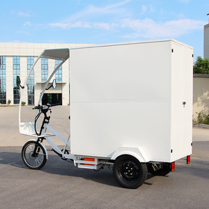 Tricycle électrique à 3 roues robuste avec caisse de livraison fermée pour la logistique du dernier kilomètre, la livraison par coursier et l'utilisation urbaine - Product Image 4