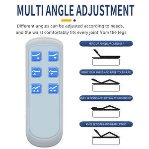 Nueva mesa eléctrica ajustable para salón de belleza, diseño moderno, cabeza cómoda, masaje de <span class=keywords><strong>vinilo</strong></span>, <span class=keywords><strong>cama</strong></span> Facial tailandesa con almacenamiento - Product Image 4