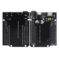 Papan Pengembangan USB Tipe-C ESP32 CH340C WiFi+ Ekspansi Dual Core Daya Ultra Rendah 6.6X5.2Cm 60G Hitam