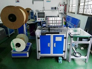 DWC-520 công nghiệp đôi Dây Máy Tính ràng buộc dây <span class=keywords><strong>O</strong></span> hình thành và chất kết dính và máy cắt - Product Image 5