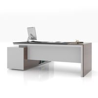 Mobilier de bureau modulaire en forme de L Design fort Mobilier Home Luxury Executive Desk