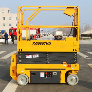 Üst marka XG0807HDXG0807HDW 8m hava iş platformu hidrolik makaslı 1360 mm tekerlek tabanı ile satışa - Product Image 5