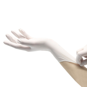 Longhuatai Nitrile Powder-Free Gloves M Size Oil-Resistant Disposable Work Gloves For Welding Electronics Home Use - Product Image 1