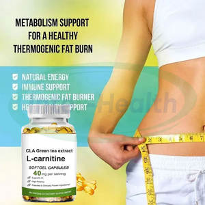 Ausreson Supplément Brûleur de Graisse Extrait de Thé Vert Ventre Plat Minceur Matcha Bio CLA L-carnitine Thé Vert Gélules - Product Image 2