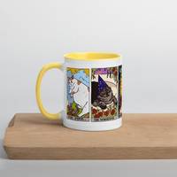 Mug original Tarot Cat Meme Witchy, mug à café Tarot Cat Meme Sad Cat