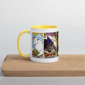 Taza Original del Meme del Gato del Tarot, Taza de <span class=keywords><strong>Café</strong></span> del Meme del Gato <span class=keywords><strong>Triste</strong></span> del Tarot - Product Image 2