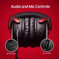 Audífonos para Juegos HyperX Cloud 3 con Cable, Metálicos, con Micrófono con Sonido DTS, Software HyperX, USB para PC/PS/Xbox/Switch