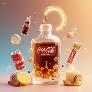 Sabor de suco de sabor de comida para fábrica de bebidas sabor de cola de alta qualidade e alta concentração