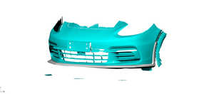 Per Porsche Panamera labbro anteriore in fibra di carbonio a 4 porte 2017-2019 - Product Image 2