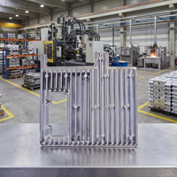 Componentes de Aluminio Fundido a Presión de Alta Conductividad Térmica, Disipador de Calor para Iluminación LED Automotriz, Fuente de Alimentación Electrónica