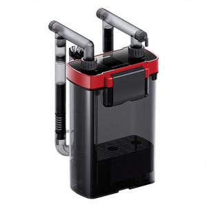 Eco-vriendelijke 5W plastic externe aquariumfilter, stil, wandmontage, 1,5L voor schildpad- en visbakken, 220V, woonkamer - Product Image 4