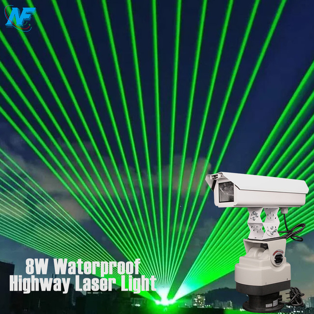 Outdoor Laser Portable Beam Laser Highway Projector Stage Lazer Light for Night Highway Laser Light Events With Rotation