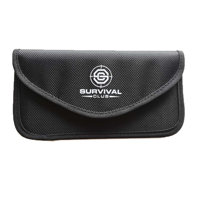 ODM Faraday Pouch EMF Signal Shielding Anti Tracking Security Pouch for Cell Phone Car Key ID Credit Card Privacy Protection Bag
