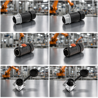 Conector Impermeable IP67 de Alta Tensión para Exteriores, IEC 62852 UL 6703 MJ32, 2-5 Pines, para Automatización Industrial y Almacenamiento de Energía