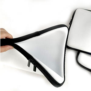 UOO Patrón de impresión personalizado 13 15,6 17 pulgadas Bolsa de manga de portátil de neopreno blanco en blanco con diseño de impresiones completas OEM - Product Image 3