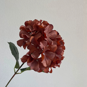 13 couleurs <span class=keywords><strong>Hortensia</strong></span> à tige unique Hydrangea Nouvelle décoration florale Tige unique Hydrangea Fleur artificielle en gros - Product Image 5
