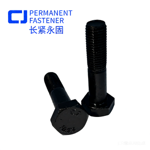 Bulloni esagonali 10.9S ad alta resistenza con finitura ossido nero per strutture in acciaio GB/T 1231-2024 Set completo con una dado e due rondelle - Product Image 3