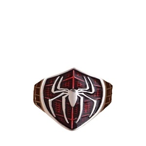 Nuovo anello di ragno <span class=keywords><strong>Anime</strong></span> con stile Hip-hop artigianale, apertura regolabile, accessorio a forma di ragno stile Punk Hip-hop - Product Image 5