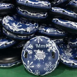 Traîneau de ski gonflable en PVC résistant au froid personnalisé, adapté aux tubes de ski d'hiver pour enfants et adultes - Product Image 2