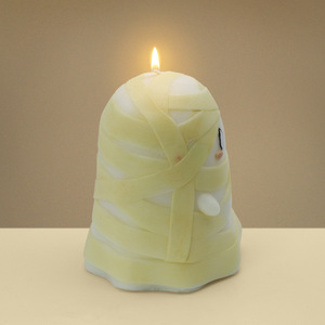 Halloween squadra <span class=keywords><strong>di</strong></span> evocazione fatta a mano mummia a forma <span class=keywords><strong>di</strong></span> candela aromaterapia ornamento creativo festa decorazione per la casa regalo - Product Image 2