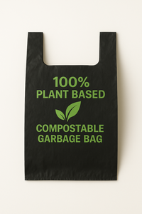Bolsas de basura biodegradables ecológicas a base de plantas 100%, bolsas de basura para el hogar duraderas, almidón de maíz compostable reciclable para almacenamiento - Product Image 4