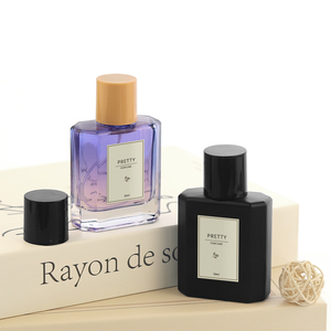 Botella de Perfume de Vidrio Recargable de 50 ml con <span class=keywords><strong>Atomizador</strong></span> para Cosméticos y Fragancias - Product Image 5