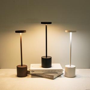 Lampe de table de style nordique pour chambre à coucher, hôtel, luxe, moderne, décorative, flexible, sans fil, écologique, alimentation par batterie - Product Image 3