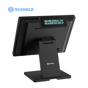 Factory OEM LOGO Scangle D6 15.6 pollici Dual Screen Desktop sistema <span class=keywords><strong>POS</strong></span> finestre e <span class=keywords><strong>Android</strong></span> Touch registratore di cassa - Product Image 6