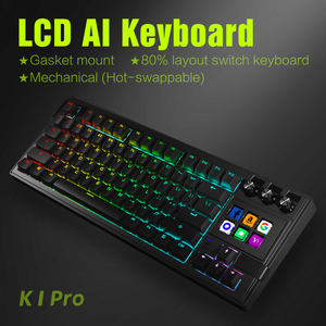 MiraBox K1 Pro 机械游戏键盘，带液晶智能按键 - 红色开关，市场认可的热门产品 - Product Image 2