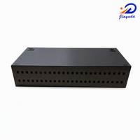 Gabinete ODF Industrial de 48 Puertos ST FC para Montaje en Pared 2U, Sin Equipamiento, Chasis de Acero Resistente de 0.8mm