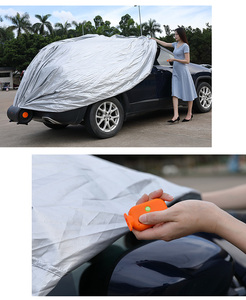 Housse de voiture automatique pour <span class=keywords><strong>camping</strong></span> en plein air avec télécommande, rapide et pratique, imperméable, universelle pour berline, MPV - Product Image 3